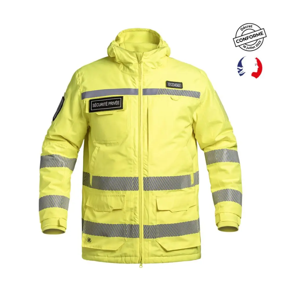 thin blue line france produits patch site internet PARKA JAUNE