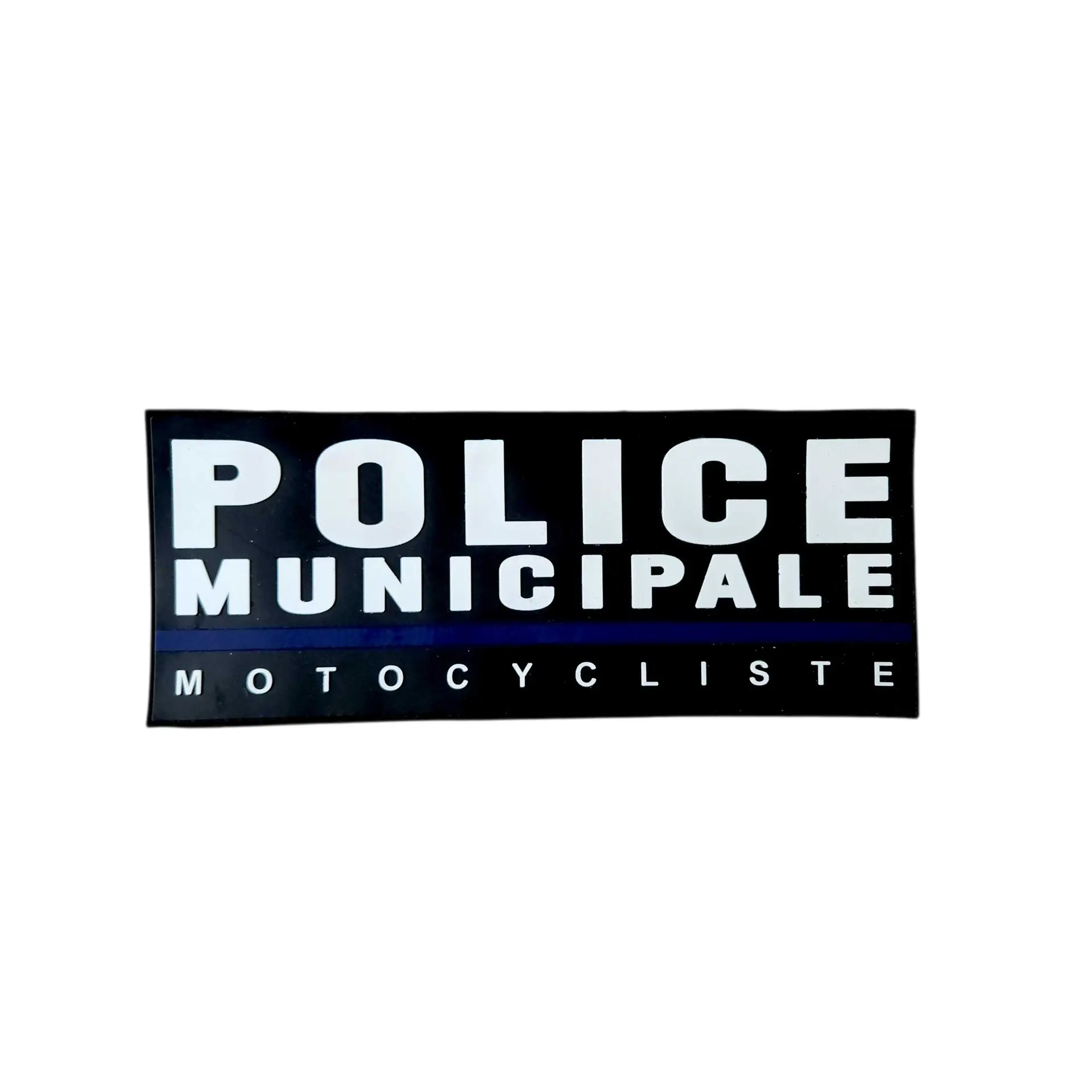 Bande dorsale Police Municipale Motocycliste Matériel & équipement tactique pour les héros du quotidien Thin Blue Line France police